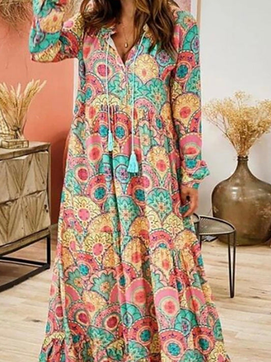 Serene Sands maxi vestido