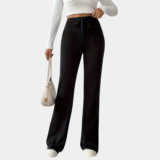 Venezia - Pantalón casual acampanado de mujer