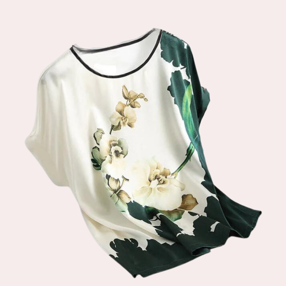 Blusa floral de mujer