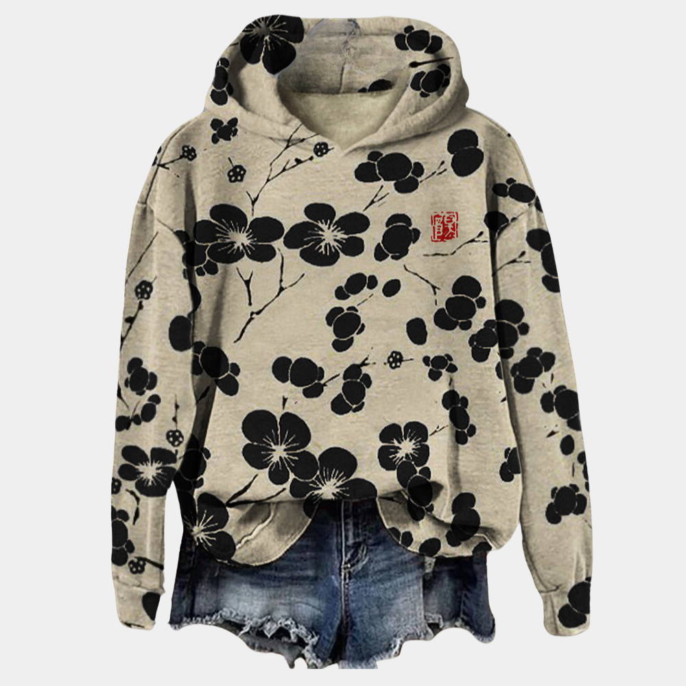 Jersey de mujer con estampado floral
