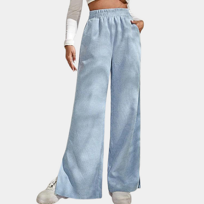 Emmanuelle - Pantalones modernos y cómodos para mujer