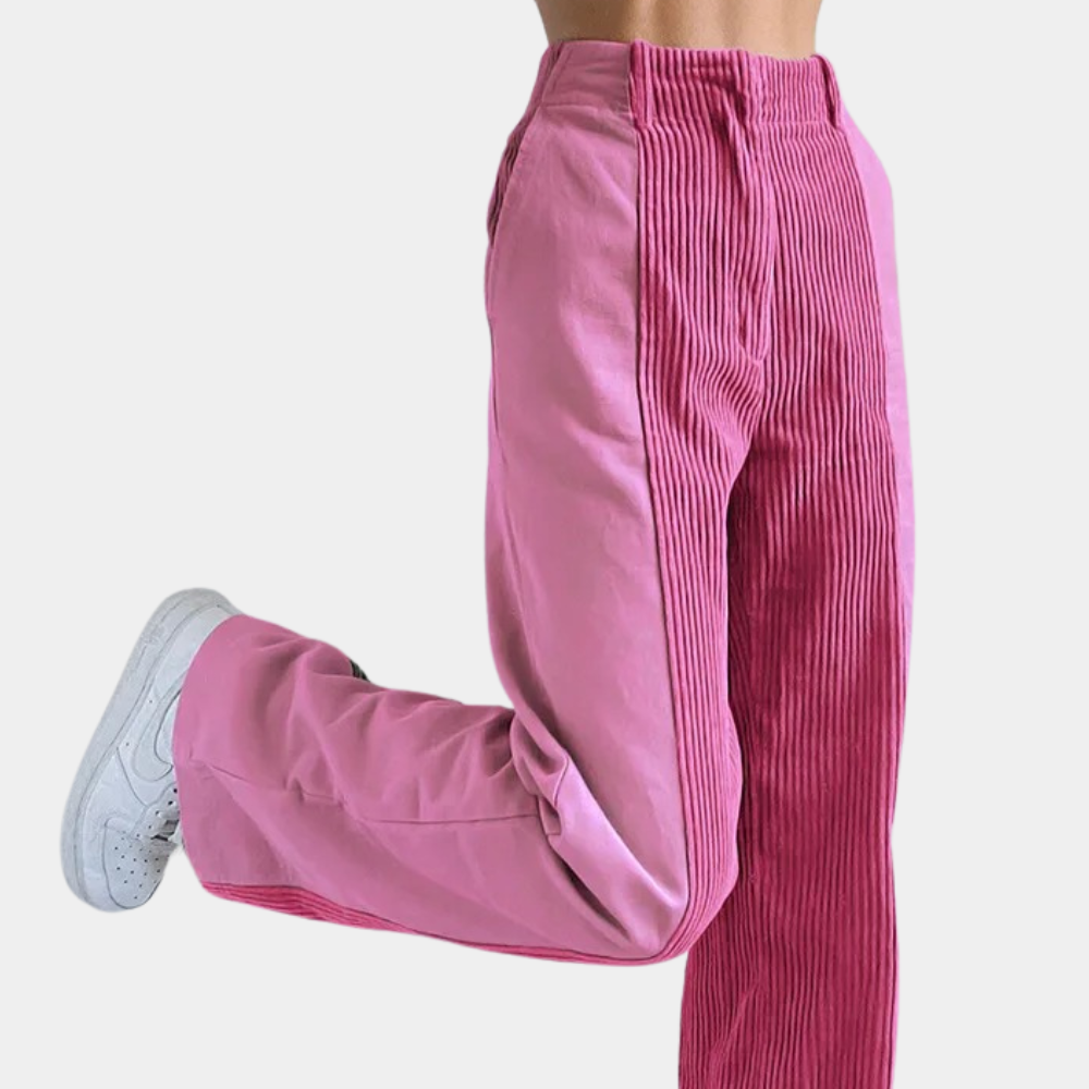 Elegantes pantalones de lujo para señora