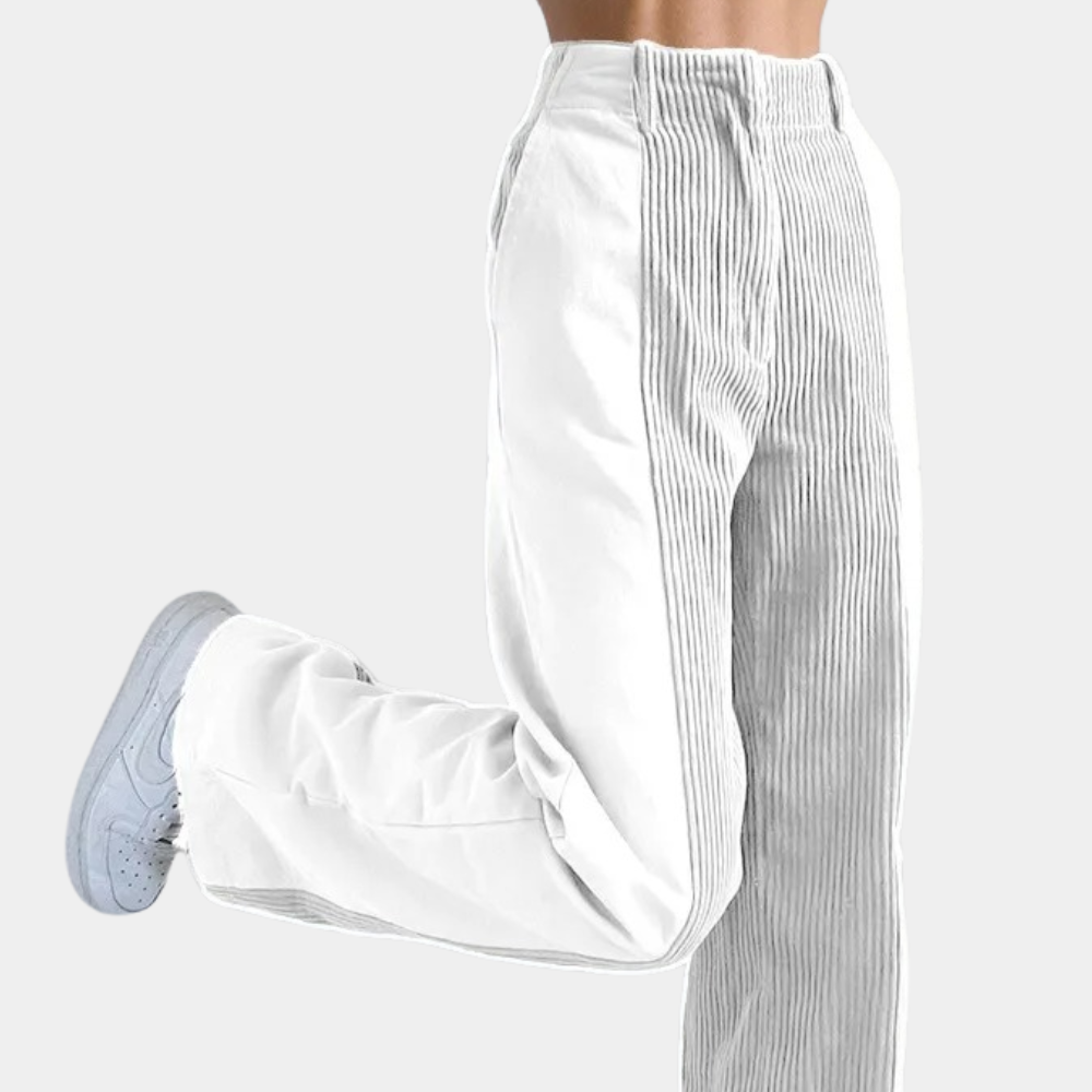 Elegantes pantalones de lujo para señora