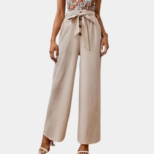 Pantalones de lujo primavera-verano para mujer