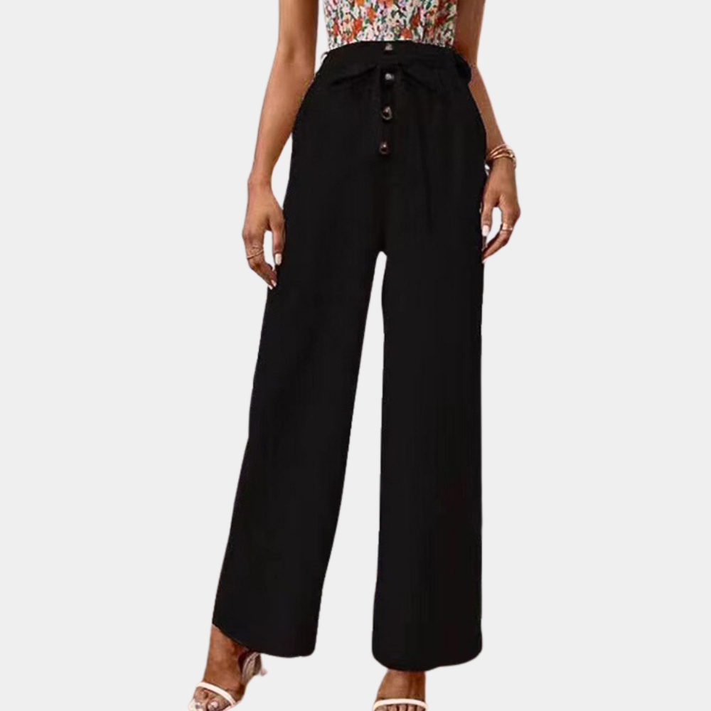 Pantalones de lujo primavera-verano para mujer