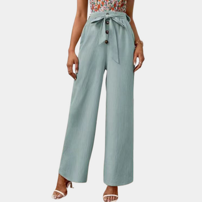 Pantalones de lujo primavera-verano para mujer