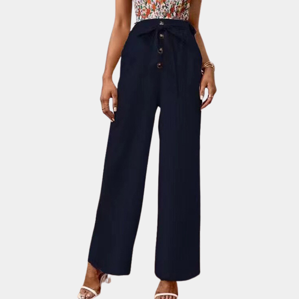 Pantalones de lujo primavera-verano para mujer