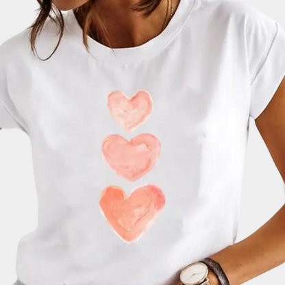 Elegante camiseta de verano para mujer