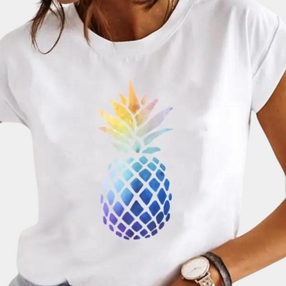 Elegante camiseta de verano para mujer