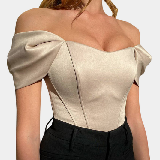 Madeline - Top sin hombros - Elegante y moderno