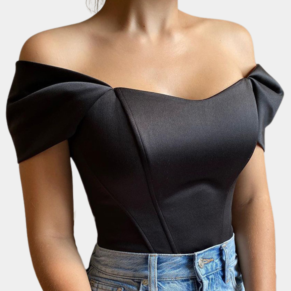 Madeline - Top sin hombros - Elegante y moderno