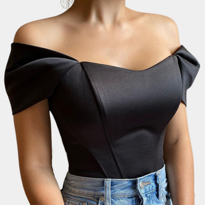 Madeline - Top sin hombros - Elegante y moderno