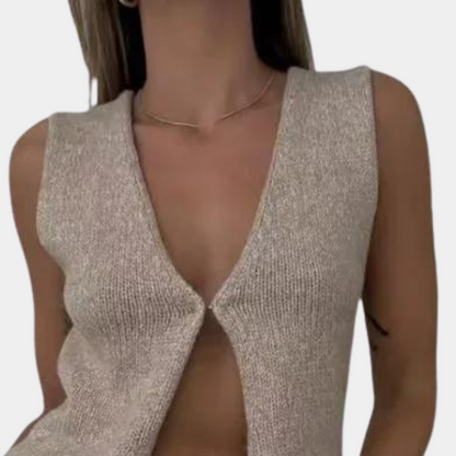 Elegante top suelto para mujer