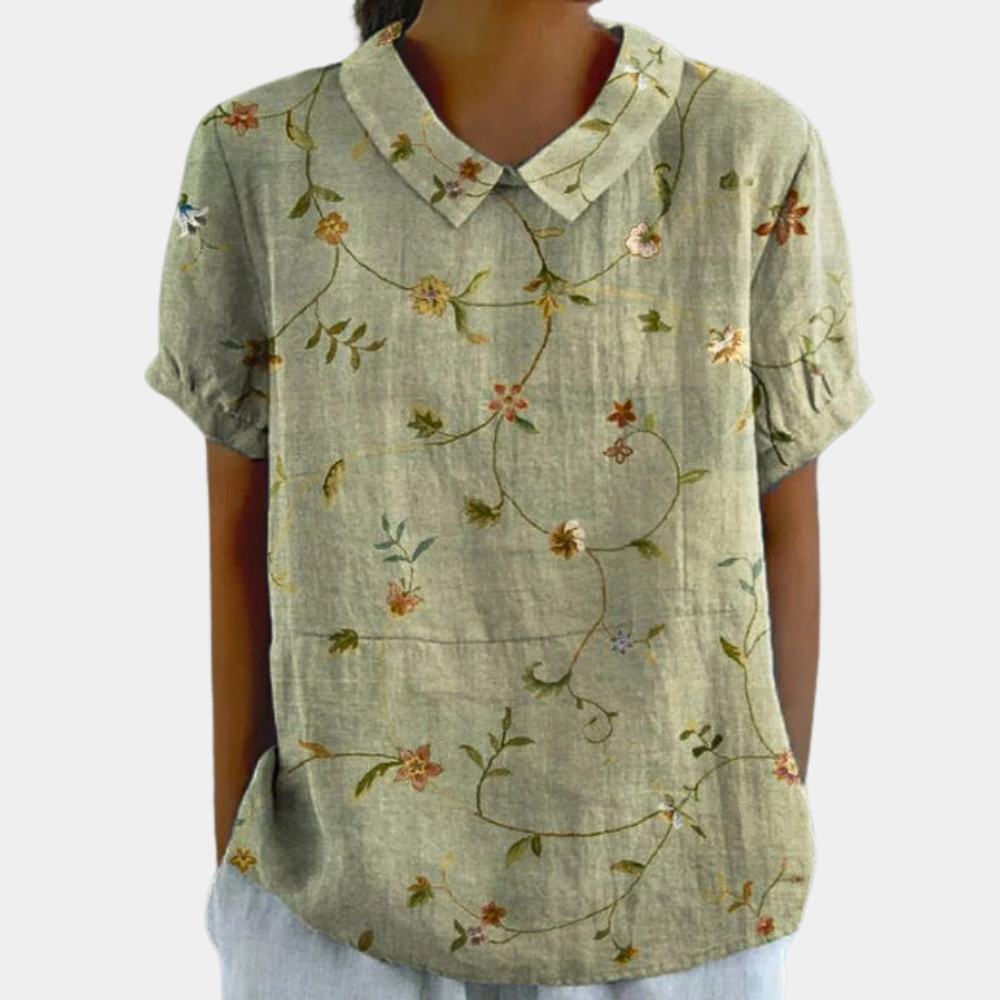 Blusa de mujer informal y colorida