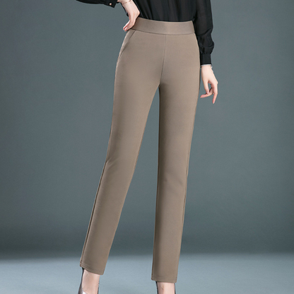Abril - Elegante pantalón recto de mujer