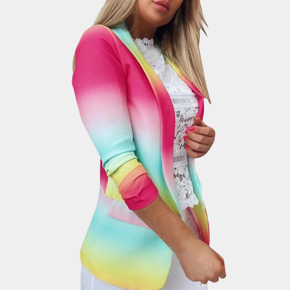 Sinead - Blazer de color para mujer