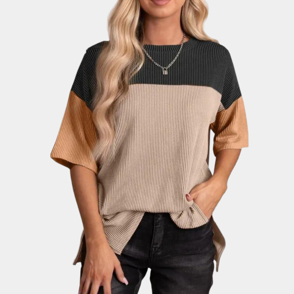 Marisa - Camiseta Colourblock - Casual y versátil
