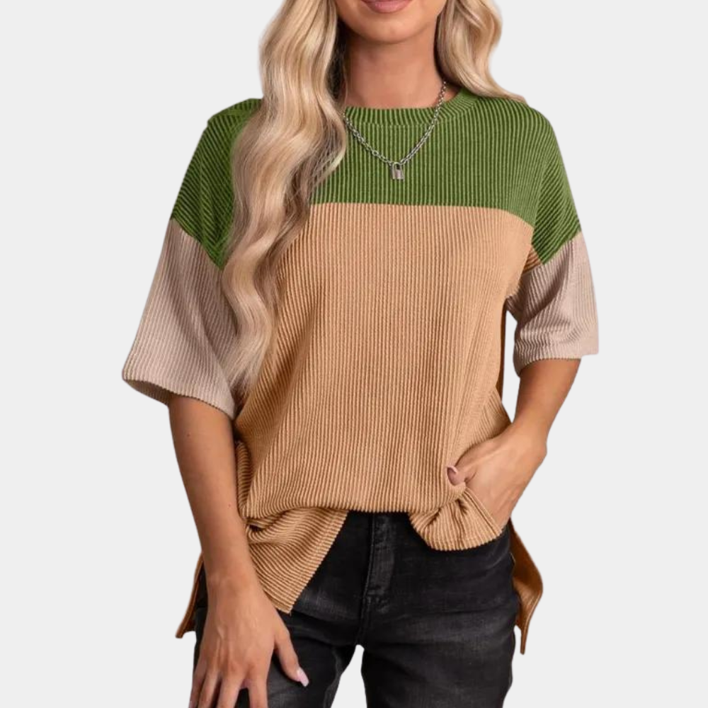 Marisa - Camiseta Colourblock - Casual y versátil