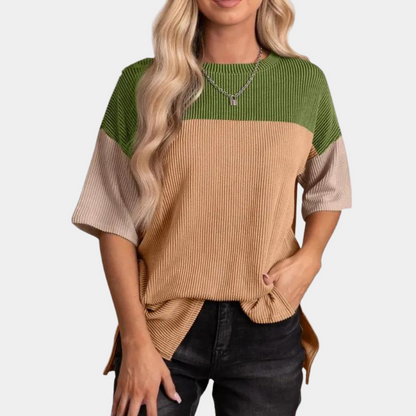 Marisa - Camiseta Colourblock - Casual y versátil