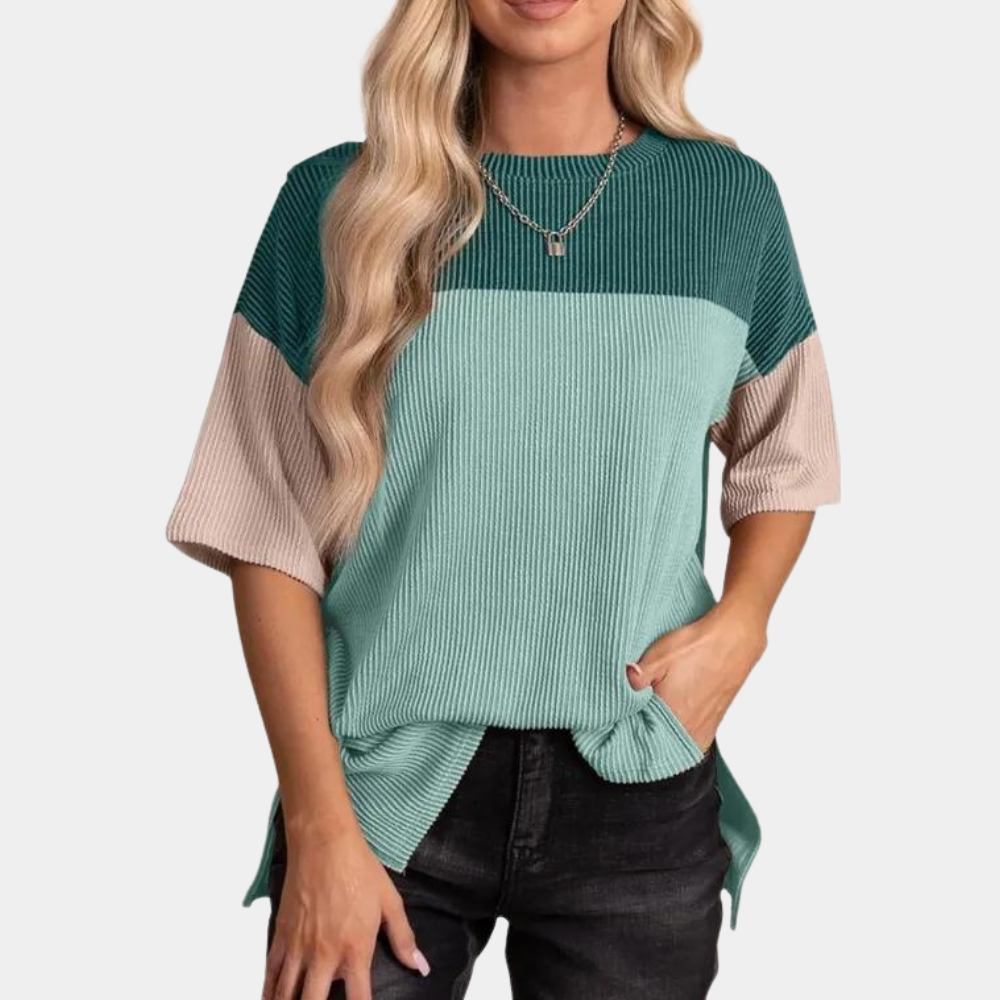 Marisa - Camiseta Colourblock - Casual y versátil