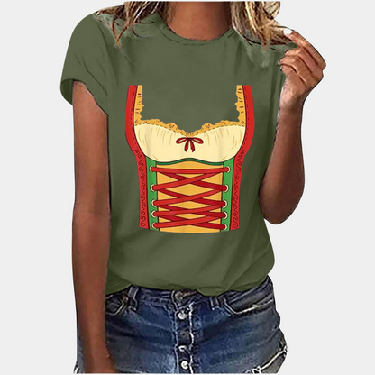 Marie - Camiseta estampada para mujer - Divertida y única