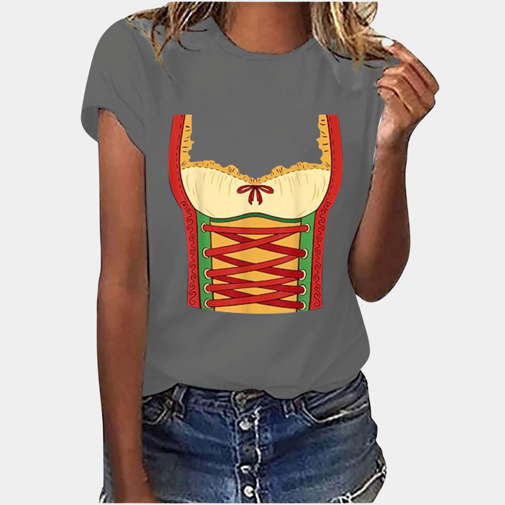Marie - Camiseta estampada para mujer - Divertida y única