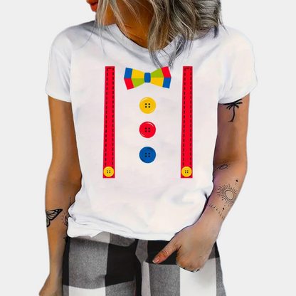 Cordelia - Elegante camiseta casual Oktoberfest para señora