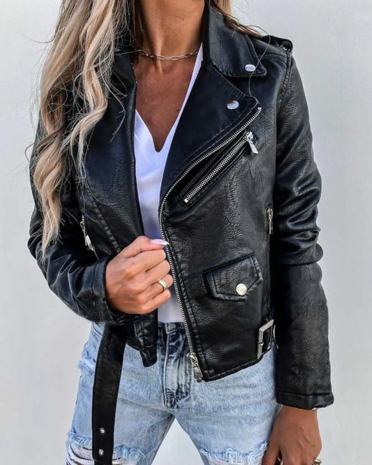 Chaqueta de verano de cuero | casey
