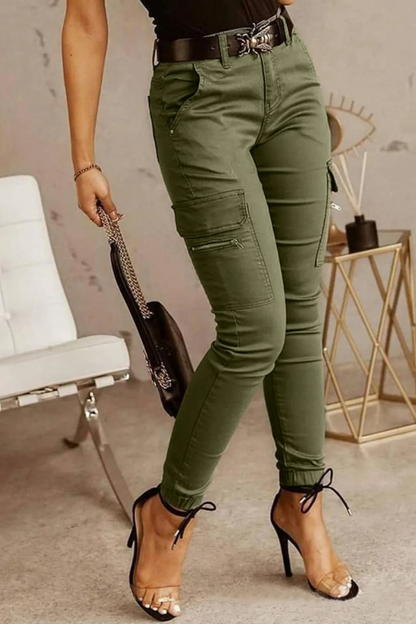 Pantalones cargo modernos para mujer