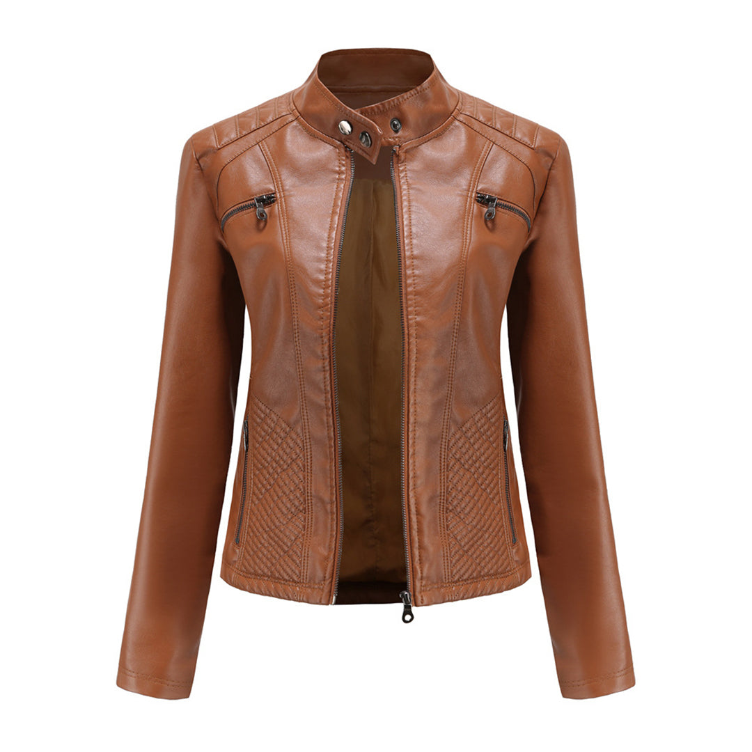 Luna | Elegante chaqueta de cuero
