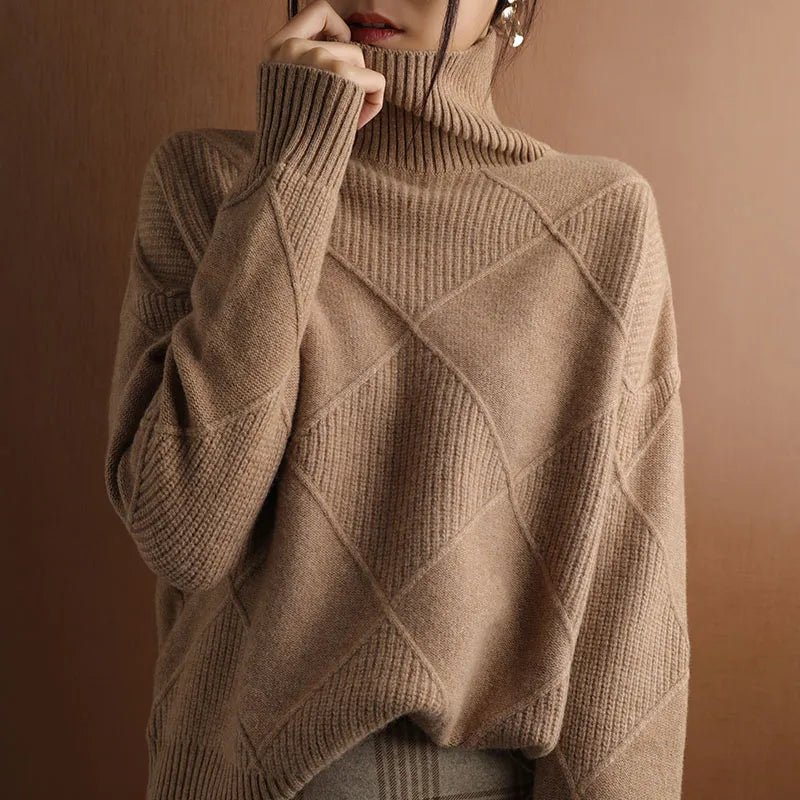 Cloe Blair | Jersey de cuello alto