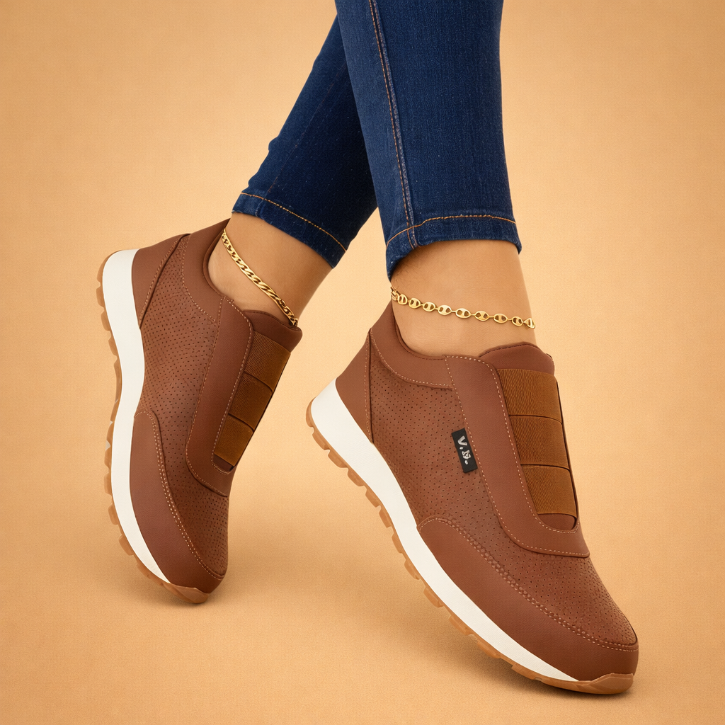 Damskie Sneakersy Wsuwane Casual