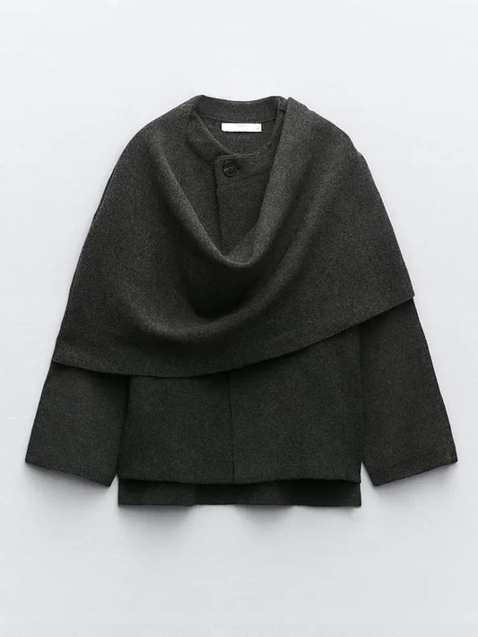 Naomi | Elegante abrigo bufanda