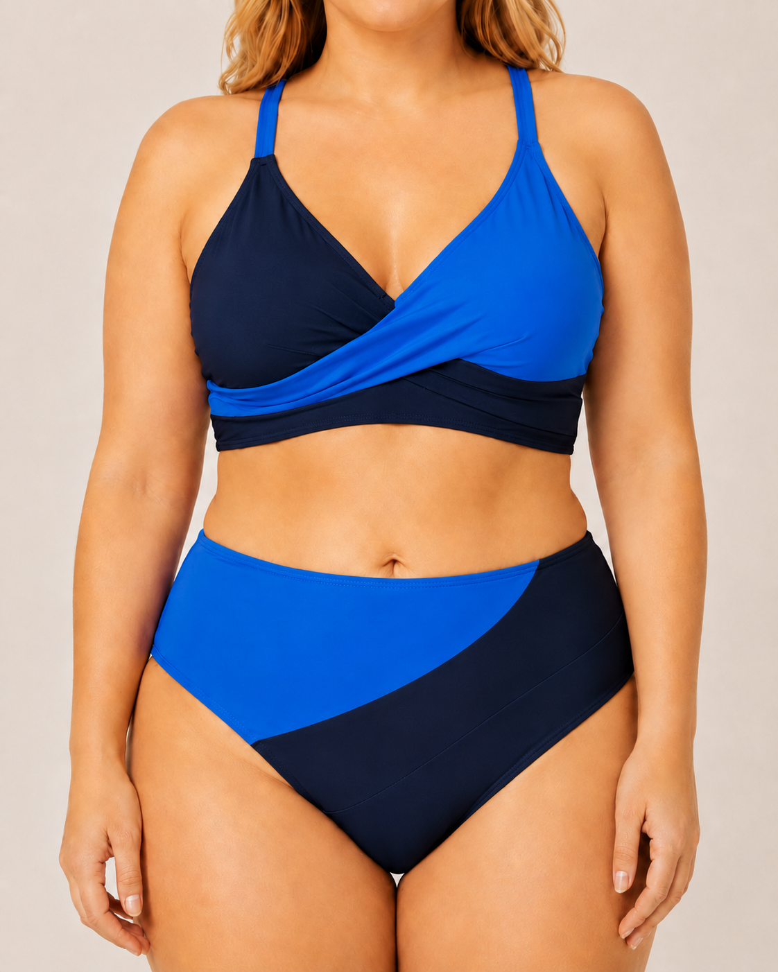 Bikini Dwuczęściowe Z Wysokim Stanem