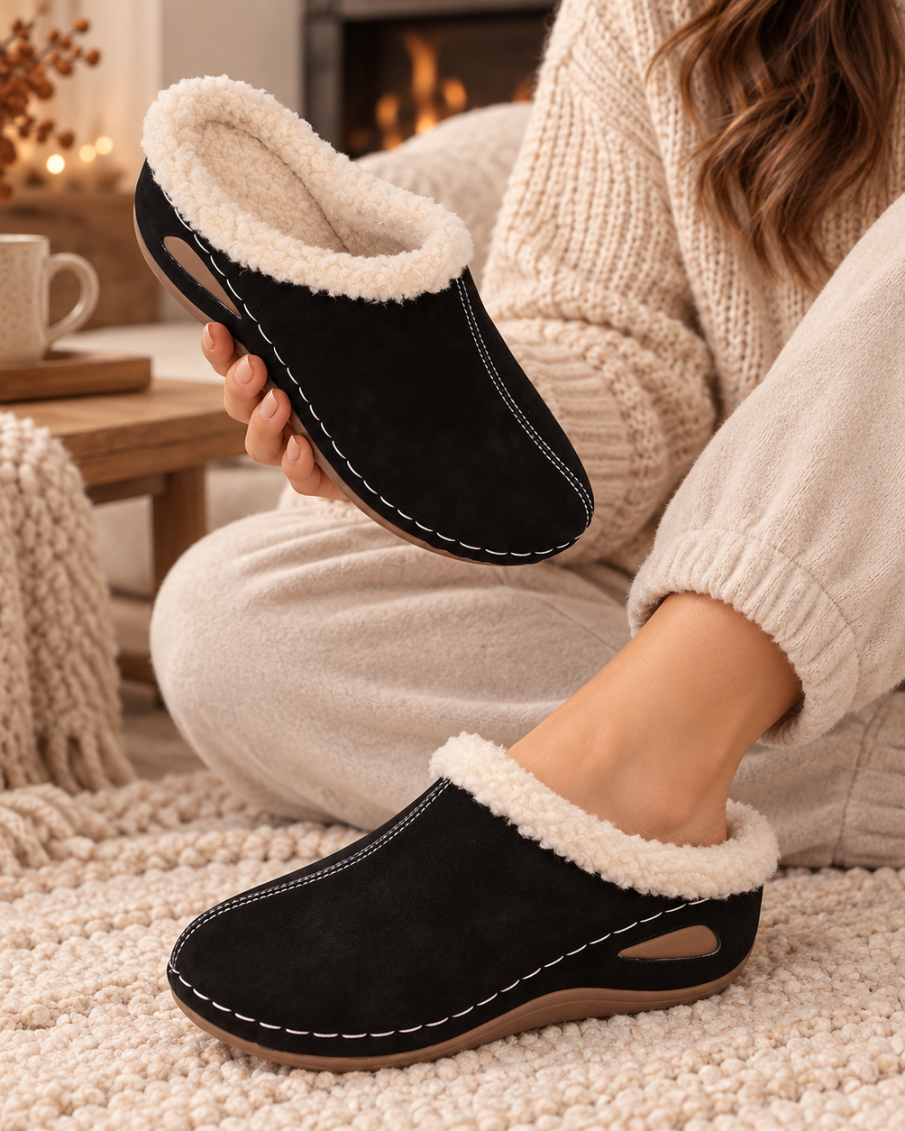 Damskie Kapcie Clog Mules