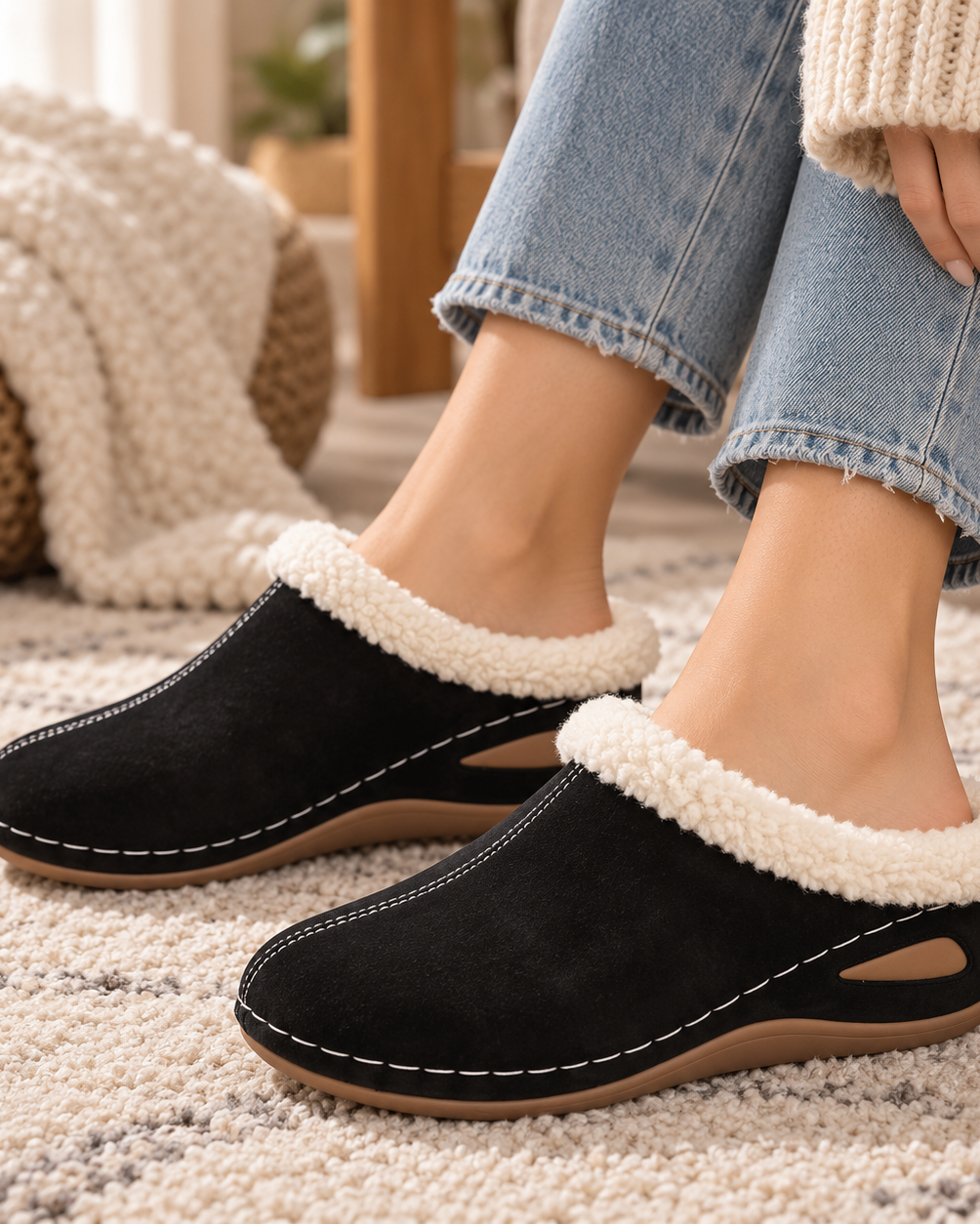 Damskie Kapcie Clog Mules