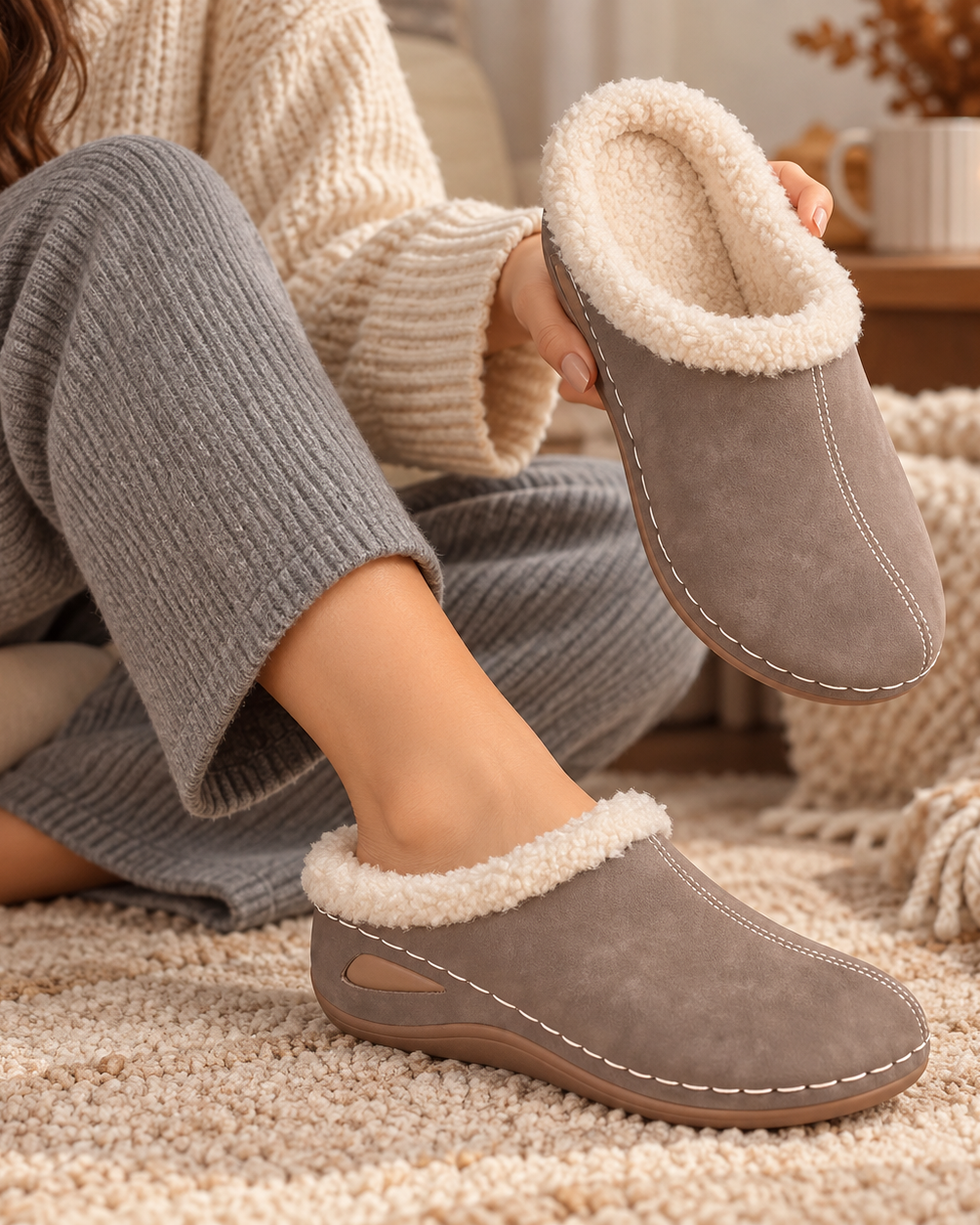 Damskie Kapcie Clog Mules