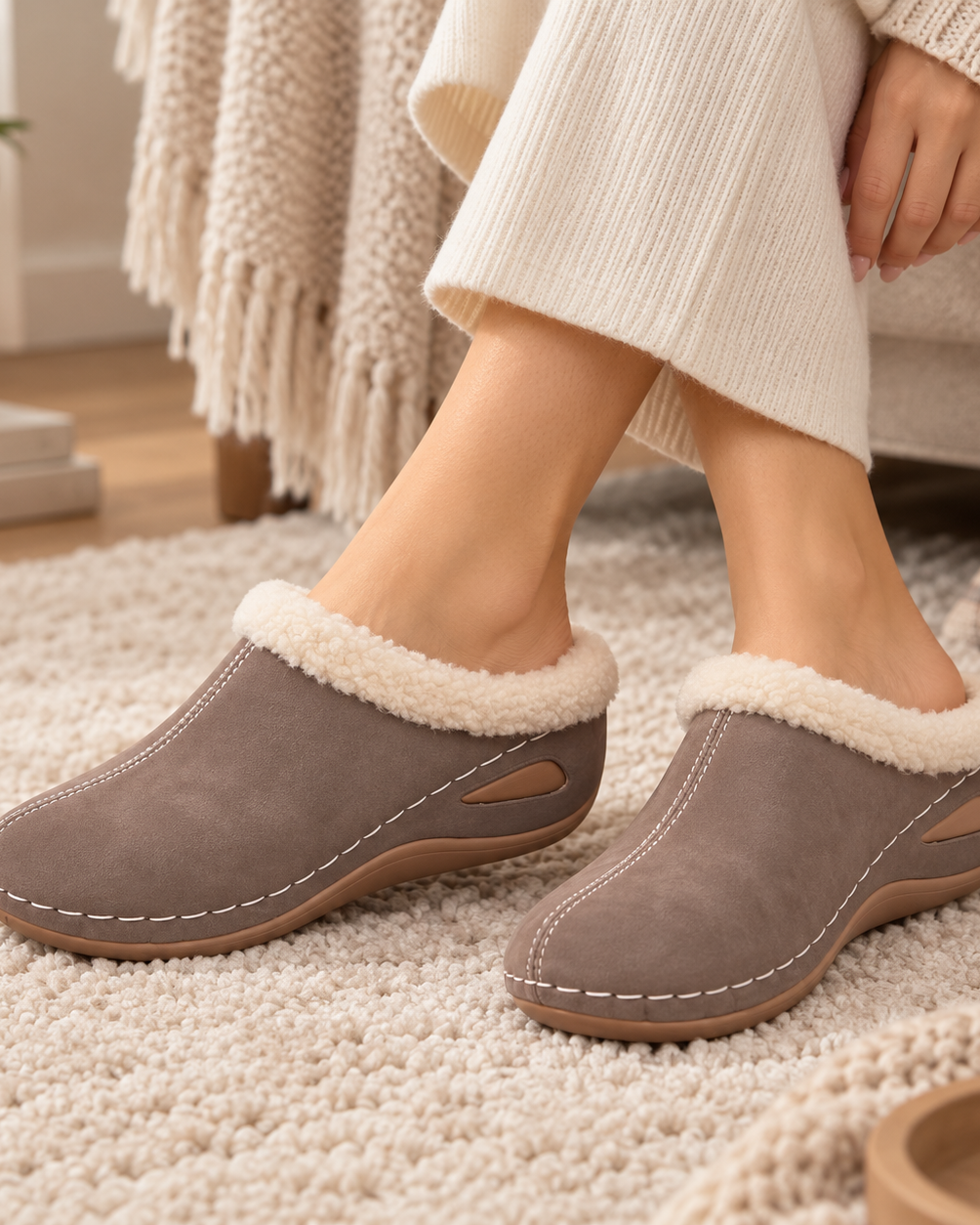 Damskie Kapcie Clog Mules