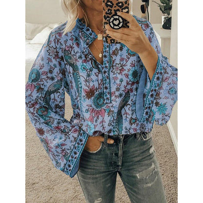 Blusa Vinera | Blusa Boho con Mangas Batwing