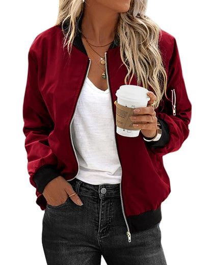 Chaqueta bomber clásica para mujer | Harin