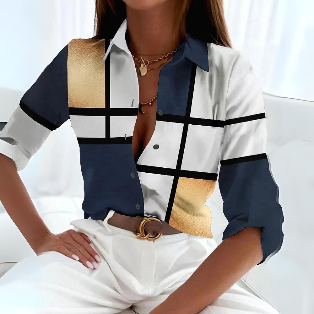 Monique | Elegante Blusa de Mujer con Estilo Clásico