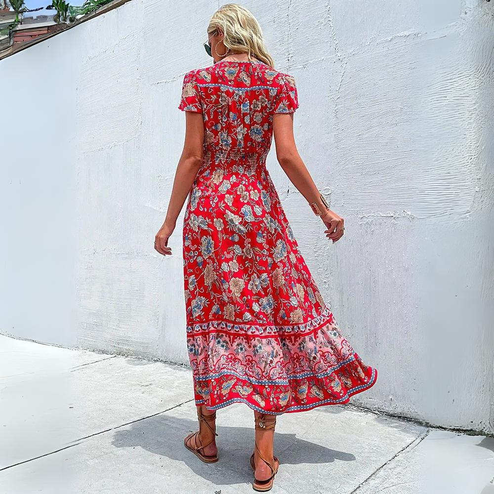 Manuela | Vestido de playa VIntage Floral