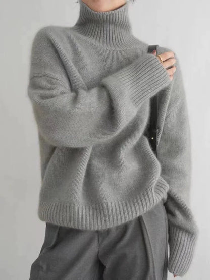 Gwyneth | Elegante jersey de cuello alto