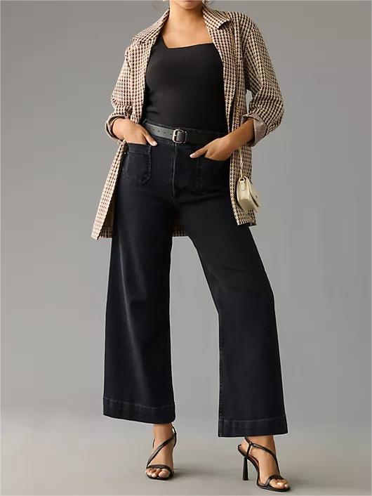 Chelsey - Pantalones elásticos de cintura alta