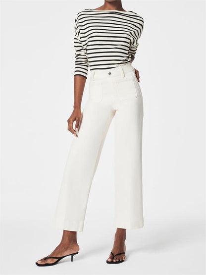 Chelsey - Pantalones elásticos de cintura alta