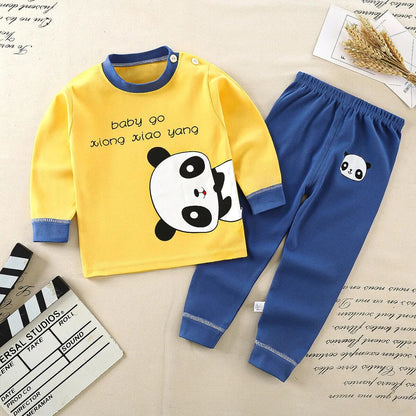 Heidi-Mode Nights Cómodo pijama infantil de dibujos animados