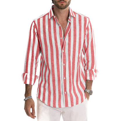 Patrick | Camisa de lino de manga larga