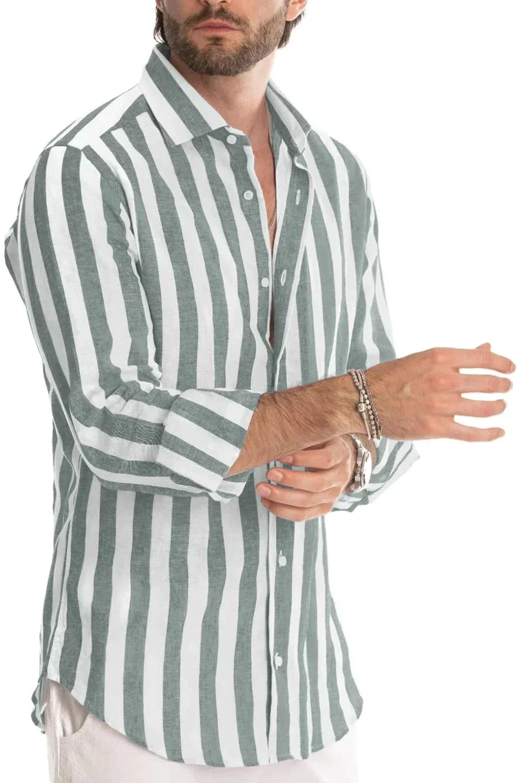Patrick | Camisa de lino de manga larga