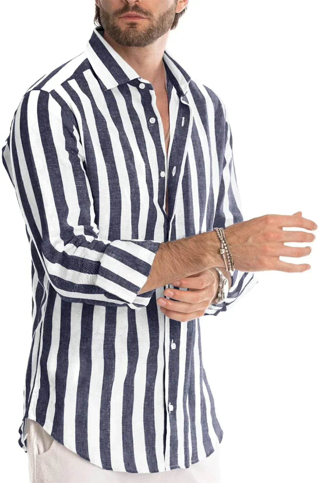 Patrick | Camisa de lino de manga larga