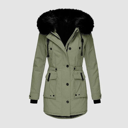 Abrigo largo de invierno para mujer | Dita
